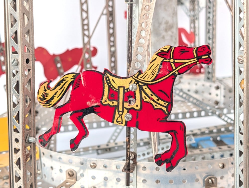 Built Carousel Erector Set - 5
