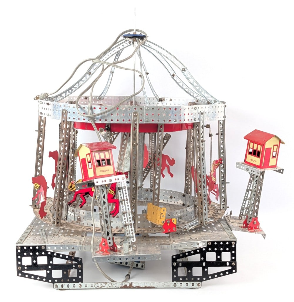 Built Carousel Erector Set - 6