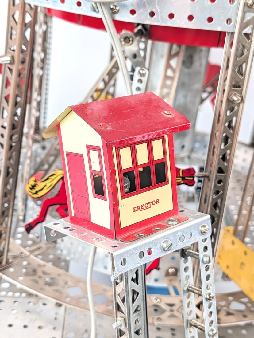 Built Carousel Erector Set - 7
