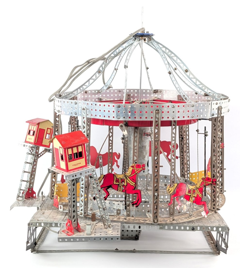 Built Carousel Erector Set - 8