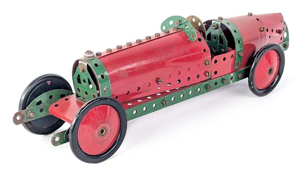 Built Meccano Erector Racer Set (1 of 6)