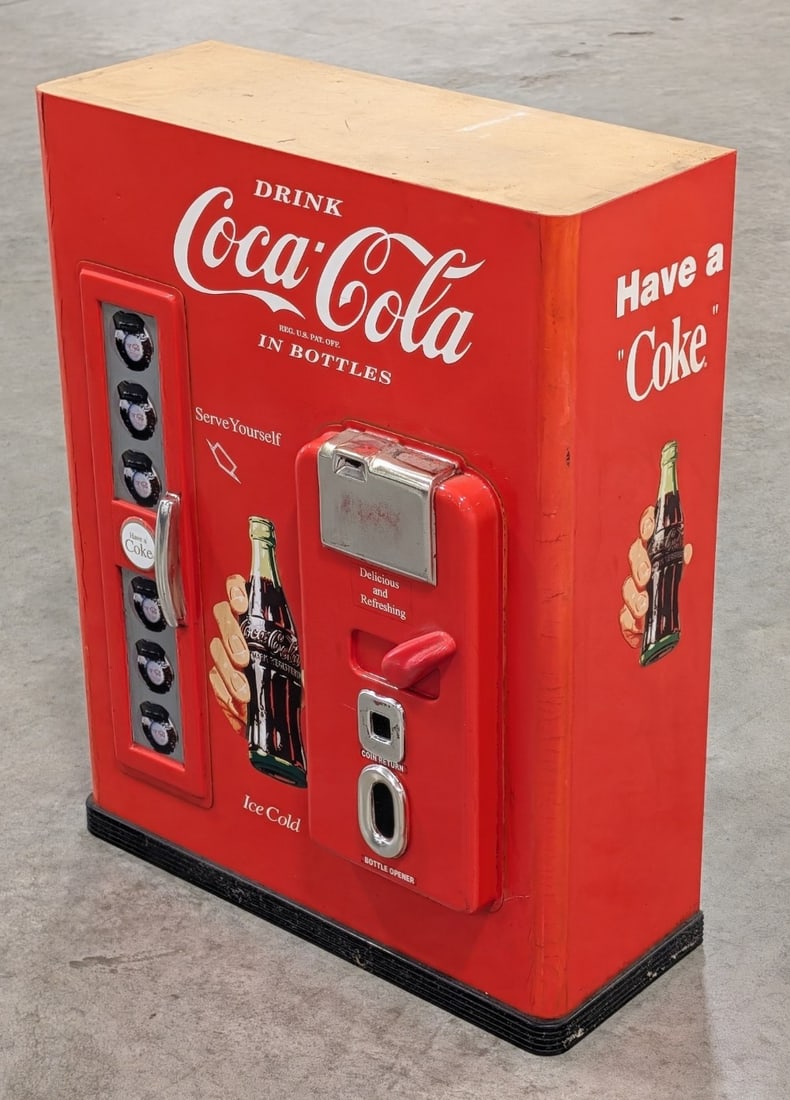 Custom Coca-Cola Cooler Pedal Car Display Prop (1 of 6)