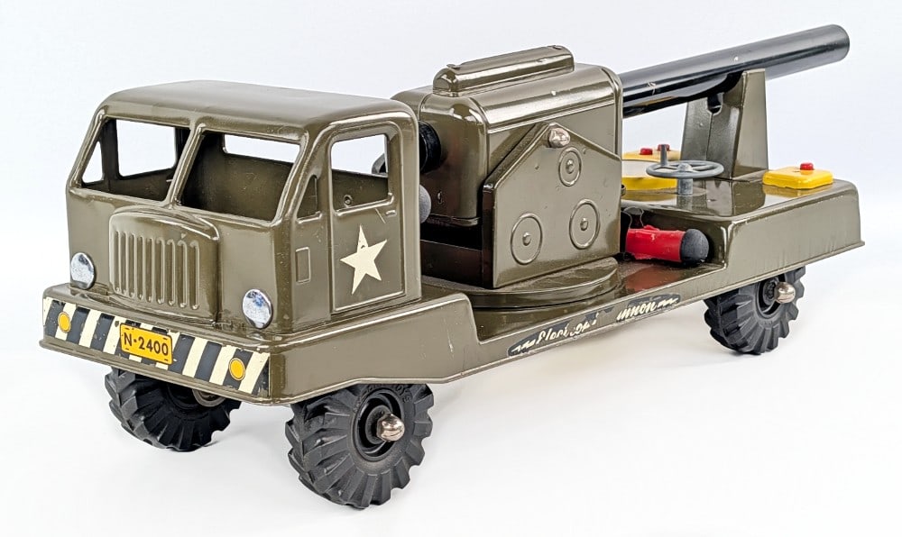 Original Nylint Electronic Cannon Army Truck (1 of 8)