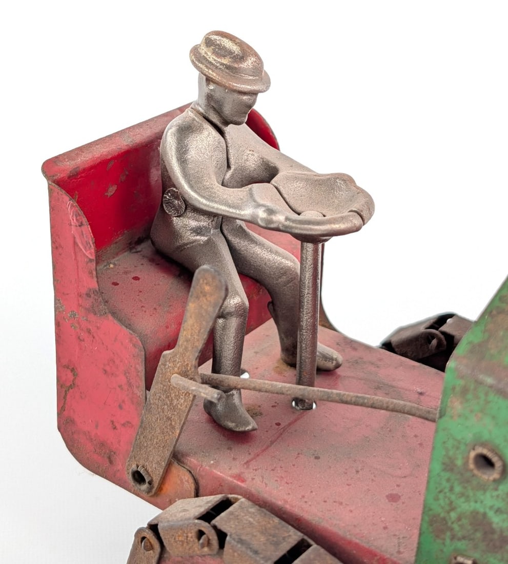 Original Structo Clockwork Dozer Crawler - 4