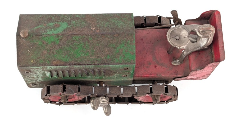 Original Structo Clockwork Dozer Crawler - 6