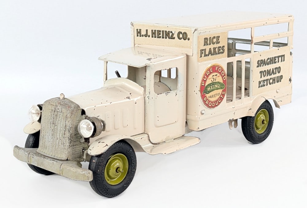 Metalcraft Heinz 57 Delivery Truck w/ Headlights (1 of 6)