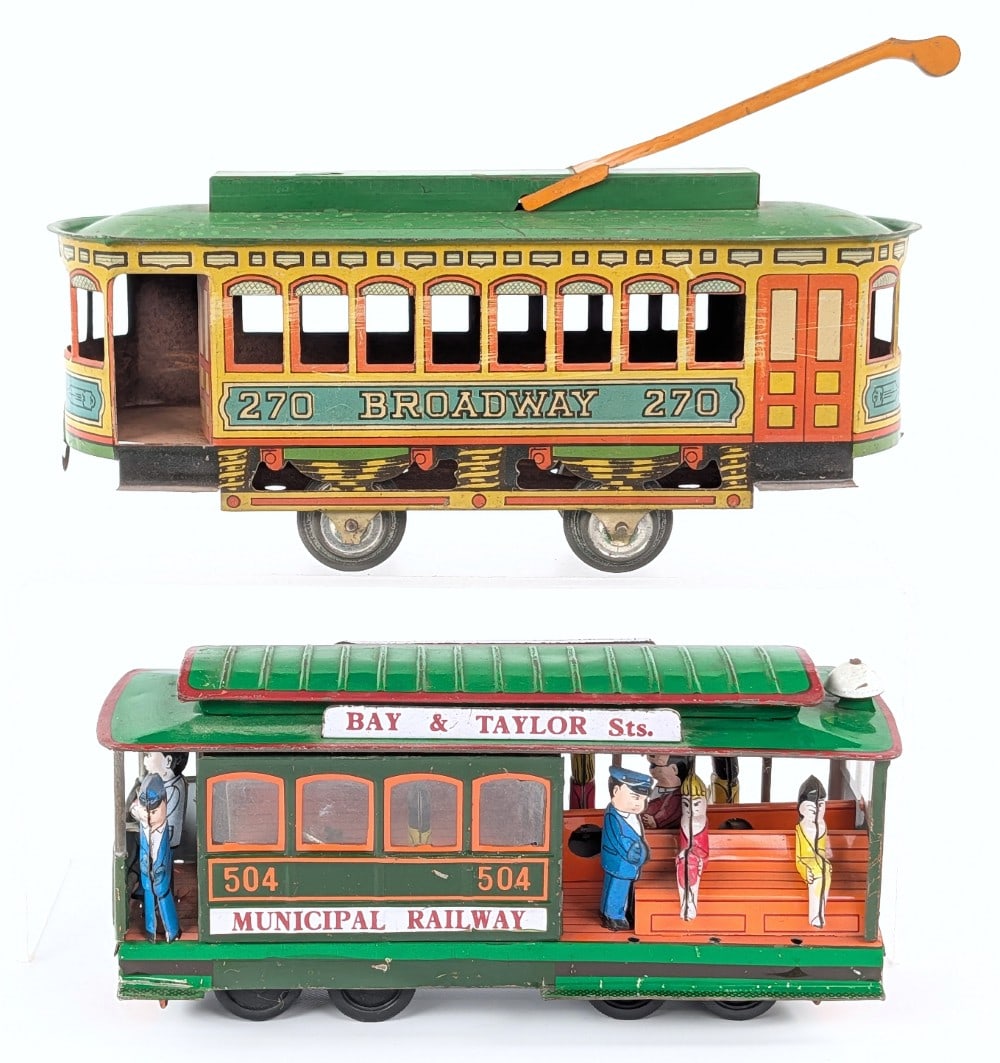 J. Chein & Co. Broadway 270 & Municipal Railway Trolley Cars (1 of 12)