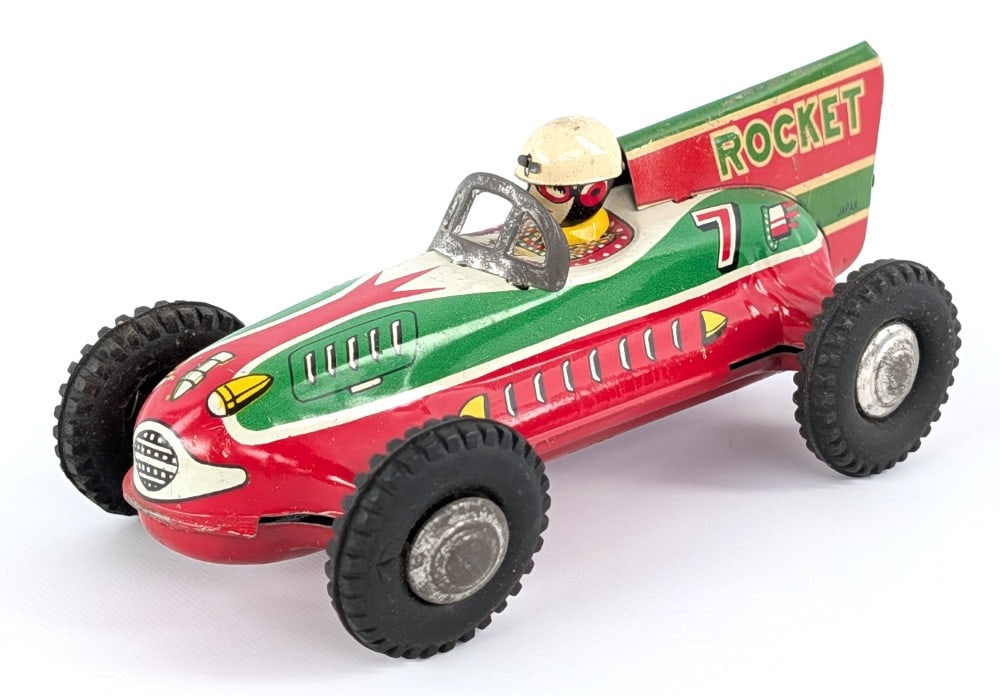 Japan Tin Friction Rocket Race Car (1 of 7)