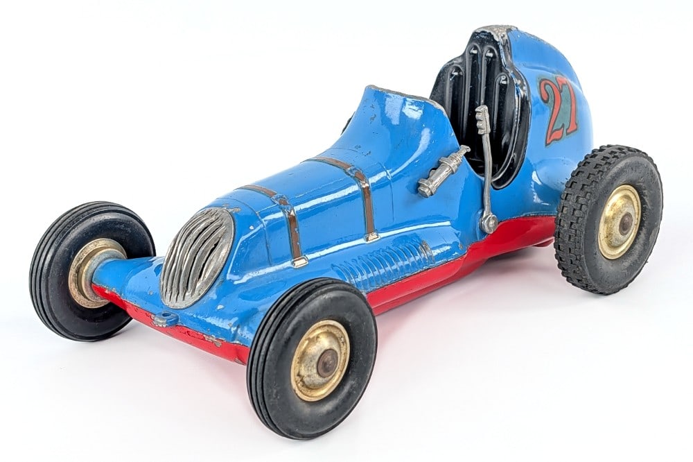 Roy Cox Thimble Drome Champion #27 Racer - Blue (1 of 6)