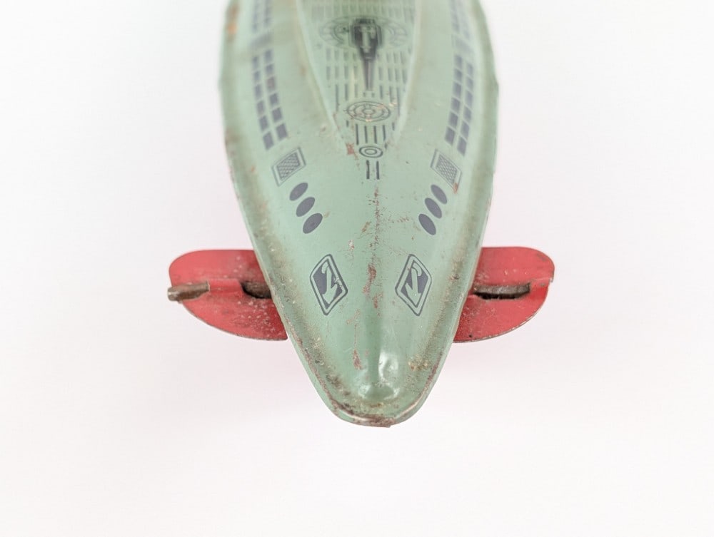 Wolverine Tin Windup Diving Submarine - 2