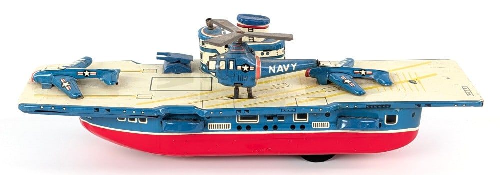 Japan Tin Friction Mighty Aircraft Carrier (1 of 7)