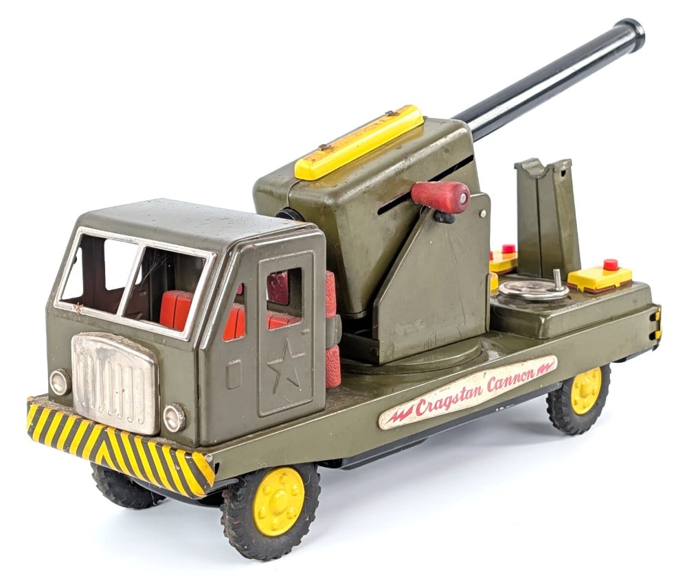 Japan Tin Friction Battery Op. Cragstan Cannon (1 of 8)