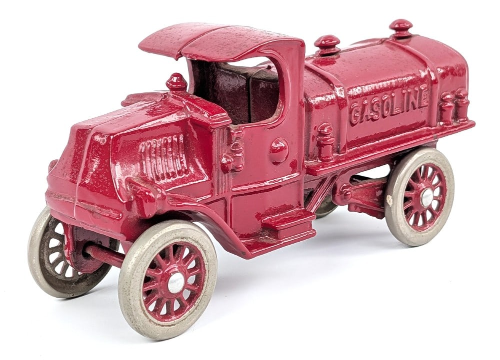 AC Williams Cast Iron Gasoline Tanker Truck (1 of 6)