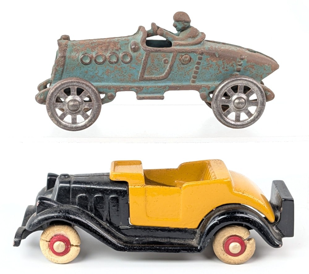 Hubley Take-A-Part Roadster and AC Williams Racer (1 of 12)