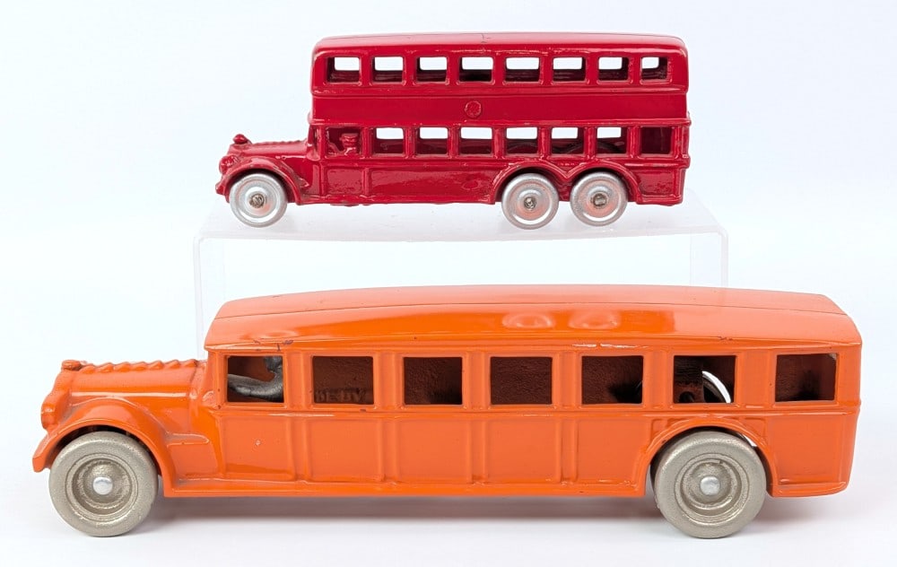 AC Williams Double Decker and Arcade Fageol Bus (1 of 12)