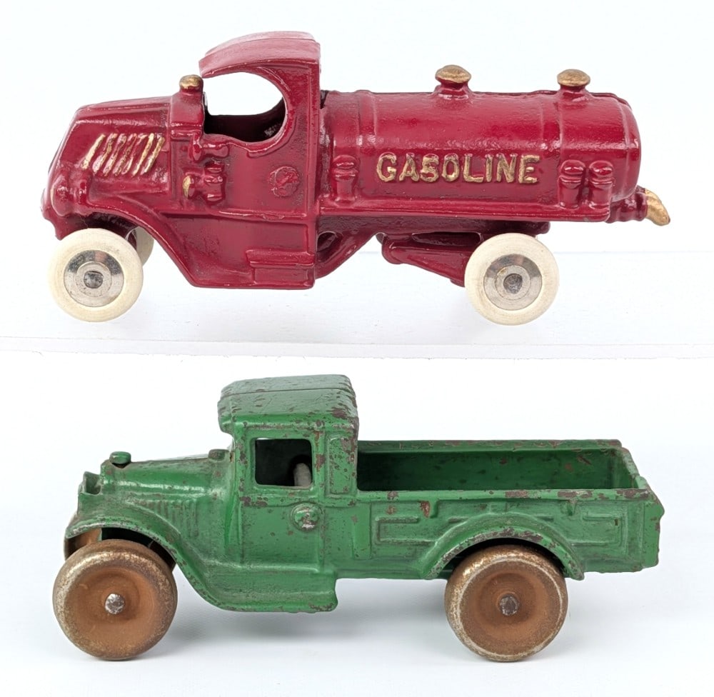 AC Williams Gasoline Truck & Arcade Pickup Truck (1 of 12)