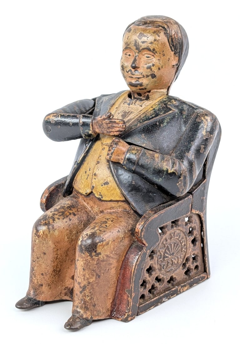 J & E Stevens Tammany Mechanical Bank (1 of 8)