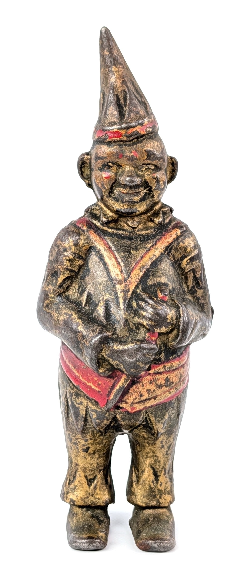 AC Williams Cast Iron Clown Still Bank (1 of 6)