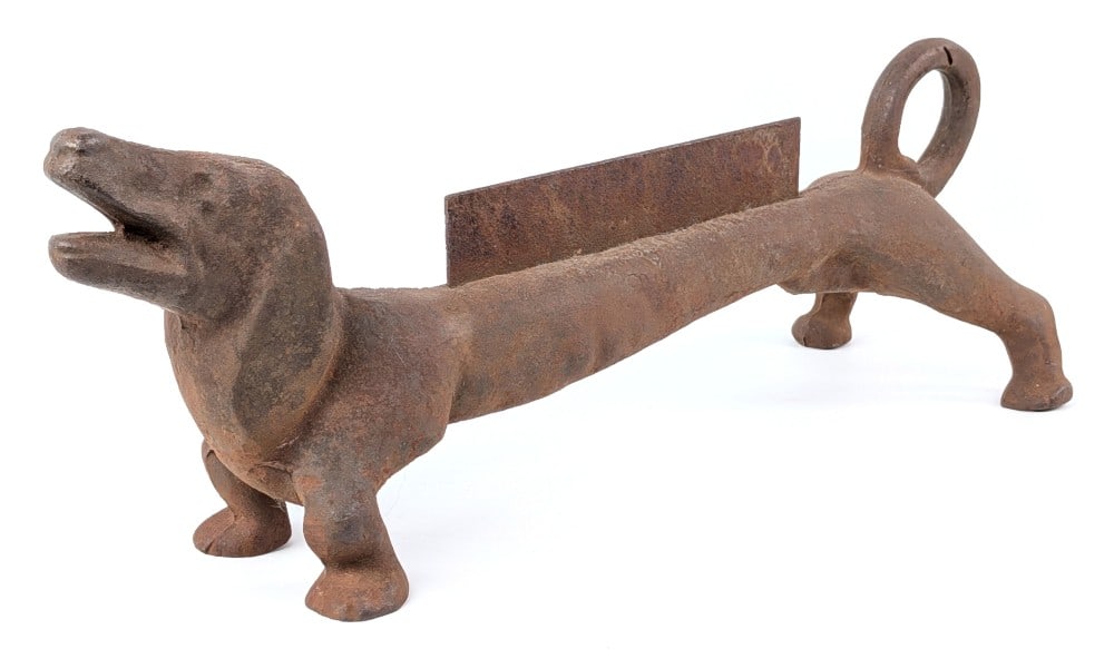 Cast Iron Dachshund Boot Scraper (1 of 7)