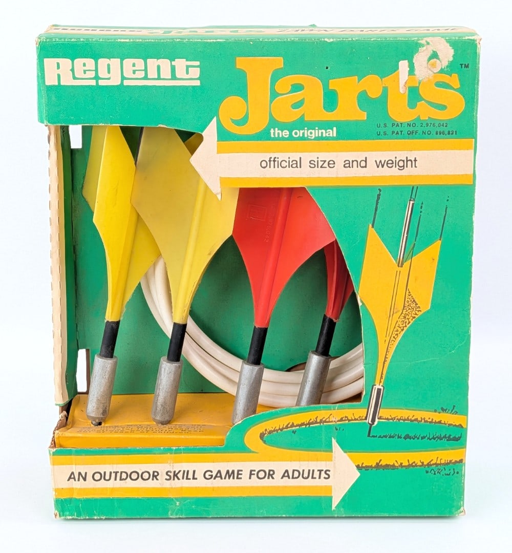 Vintage Regent Jarts Missile Game In Box (1 of 5)