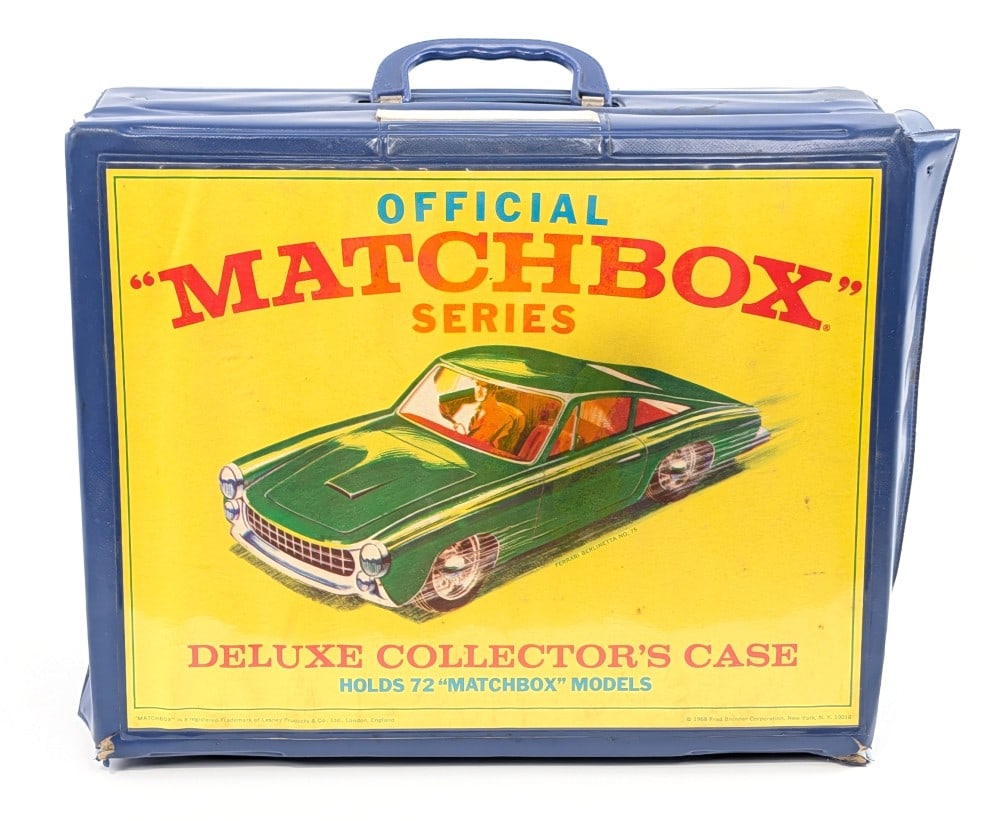 Vintage Matchbox 72 Car Collector's Case With Cars (1 of 7)