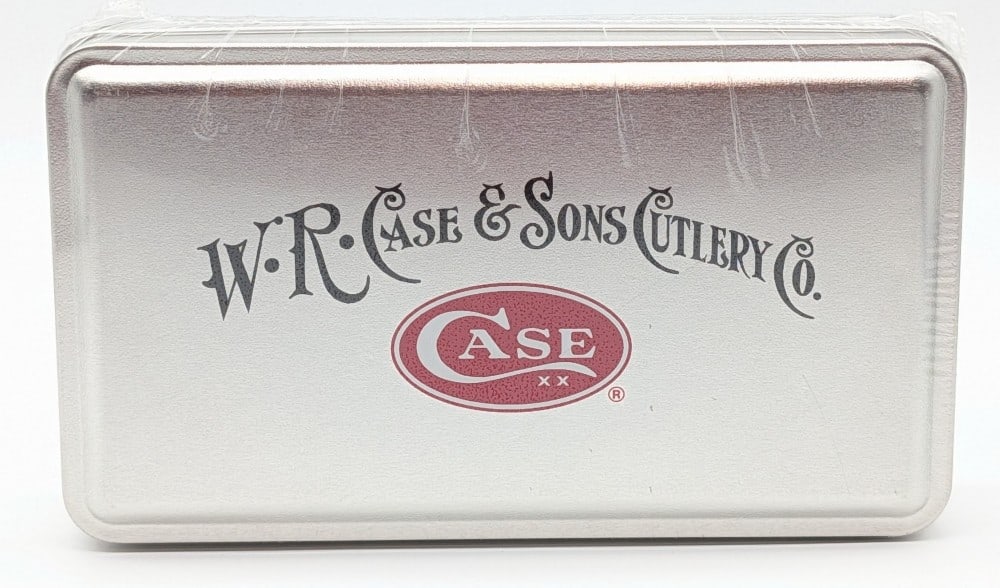 Sealed 2011 Case XX Stag Fishing Knife 520094 Tin: Tin is sealed.