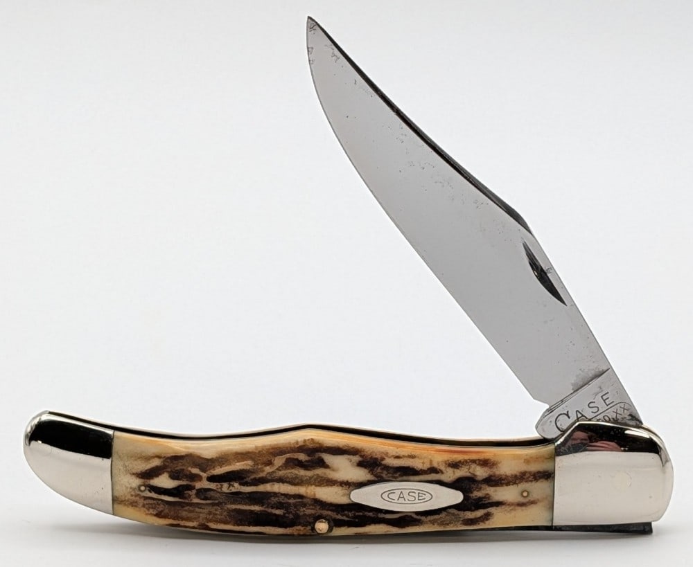 1920-40 Case Tested XX Stag Folding Hunter 5165 (1 of 3)