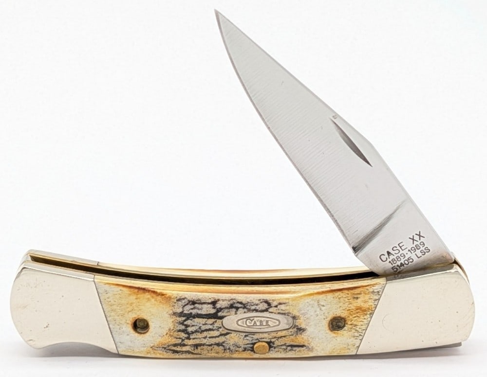 1989 Case XX Stag Lockback 51405 (1 of 4)