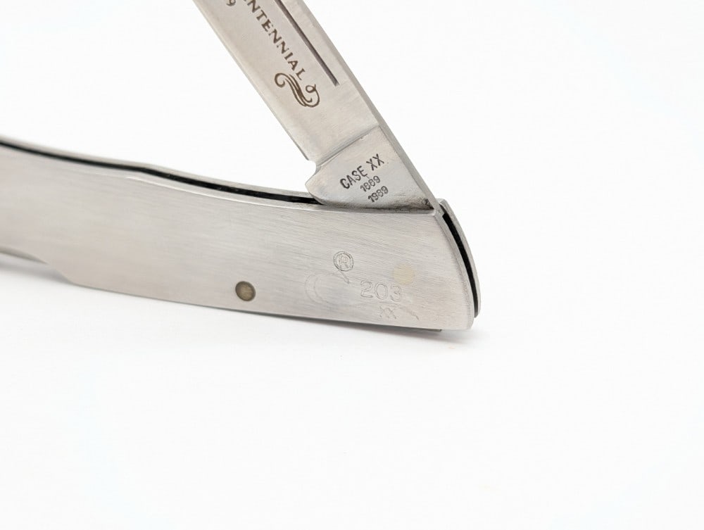 Ltd 1989 Case XX Centennial Metal Executive Lockback 059L - 2