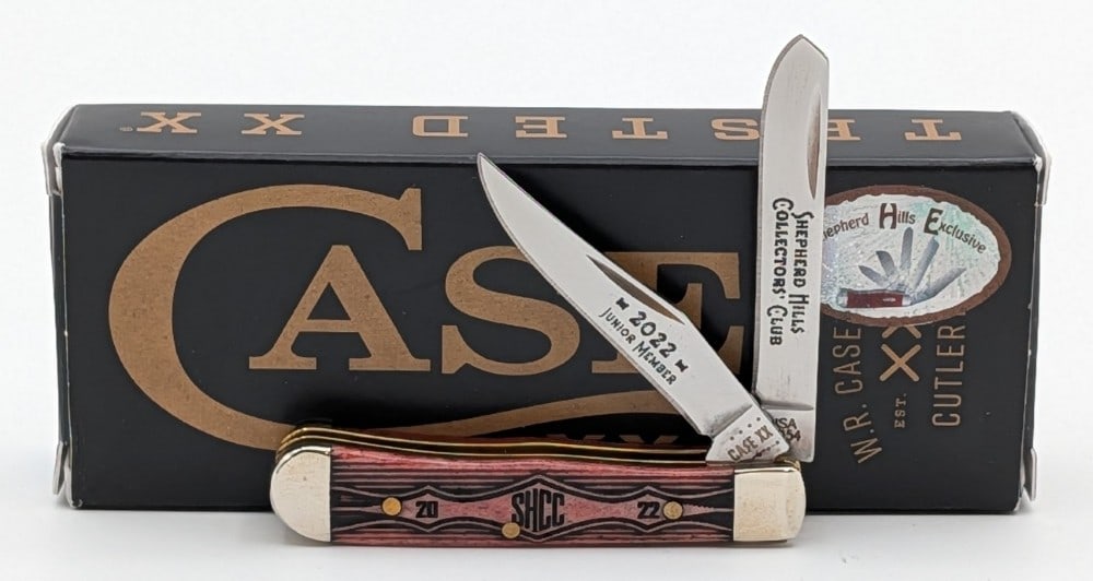Ltd 2022 Case XX SHCC Natural Bone Tiny Trapper 62154 w/ Box: Knife is numbered 2730A, and is in like new condition. Overall measures 2-3/8in when closed.