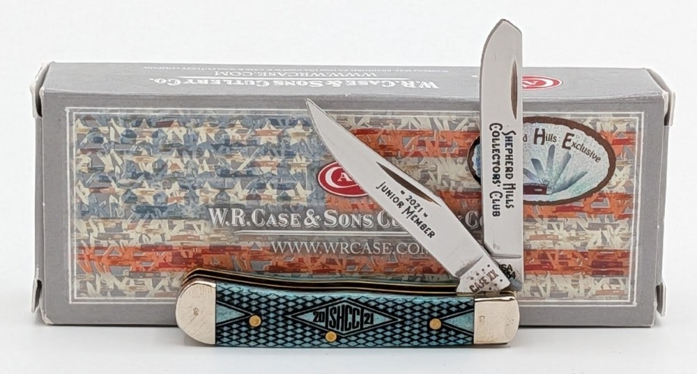 2021 Case XX SHCC Natural Bone Tiny Trapper 62154 w/ Box: Knife is numbered 2730A, and is in like new condition. Overall measures 2-3/8in when closed.