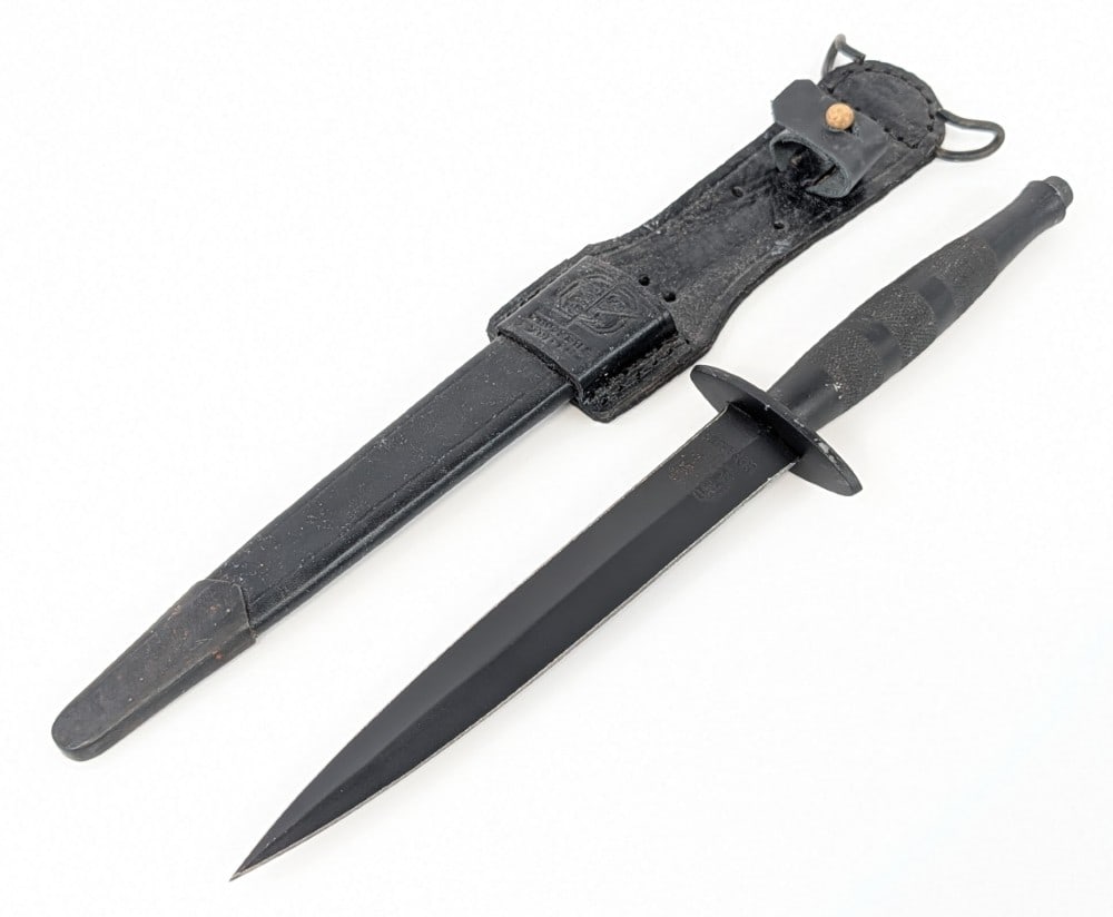 Carl Schlieper Eye Brand TNI AD Fairbairn Sikes Fighting Dagger w/ Sheath (1 of 8)