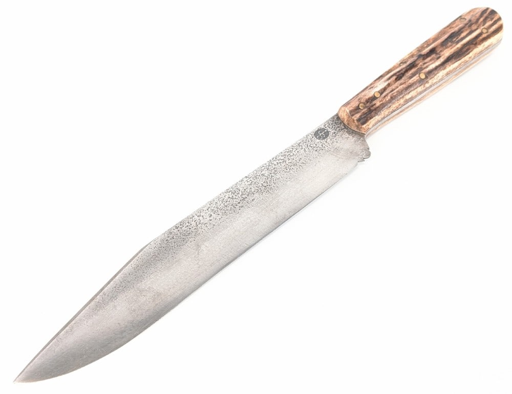 Custom JS Stag Bowie Knife (1 of 4)