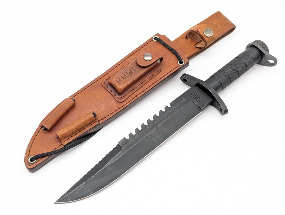 IMAX Master Survival Bowie Knife w/ Sheath (1 of 6)