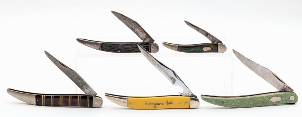 Camllus, Utica, Syracuse, & IKCO Toothpick Folding Knives (1 of 6)