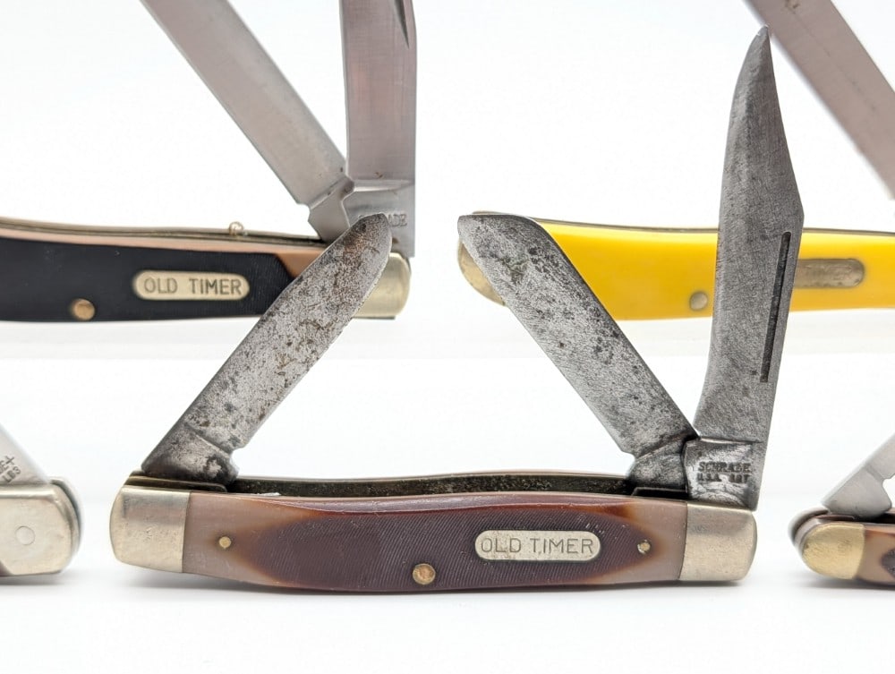 Various Model Schrade Folding Knives - 3