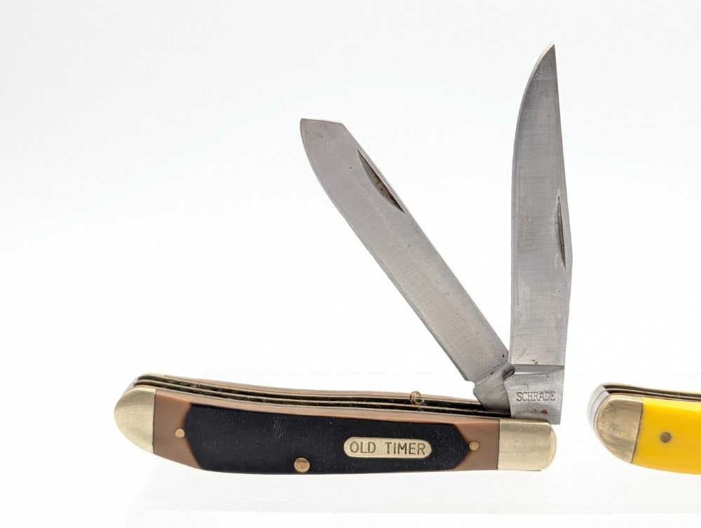 Various Model Schrade Folding Knives - 5