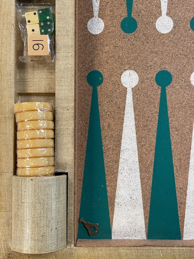 Vintage Crisloid Backgammon Set - 4