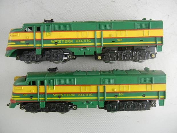 Vintage Marx Diesel Type Electric Train Set #44886 in: Vintage Marx Diesel Type Electric Train Set #44886 in Box