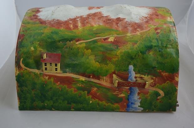 Lionel Prewar #120L Lighted Metal 17" Tunnel: Lionel Prewar #120L Lighted Metal 17" Tunnel