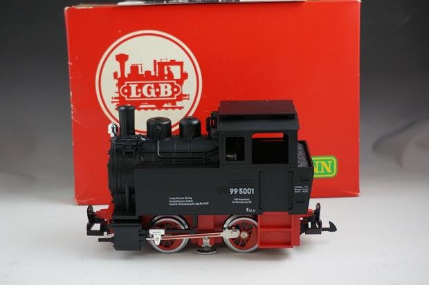LGB German Railroad Steam Locomotive, MIB: LGB German Railroad Steam Locomotive, MIB