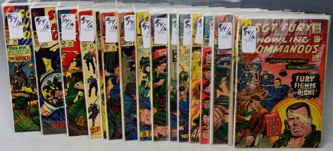 Sgt. Fury Silver Age Comics 1st App. Eric Koenig (1 of 6)