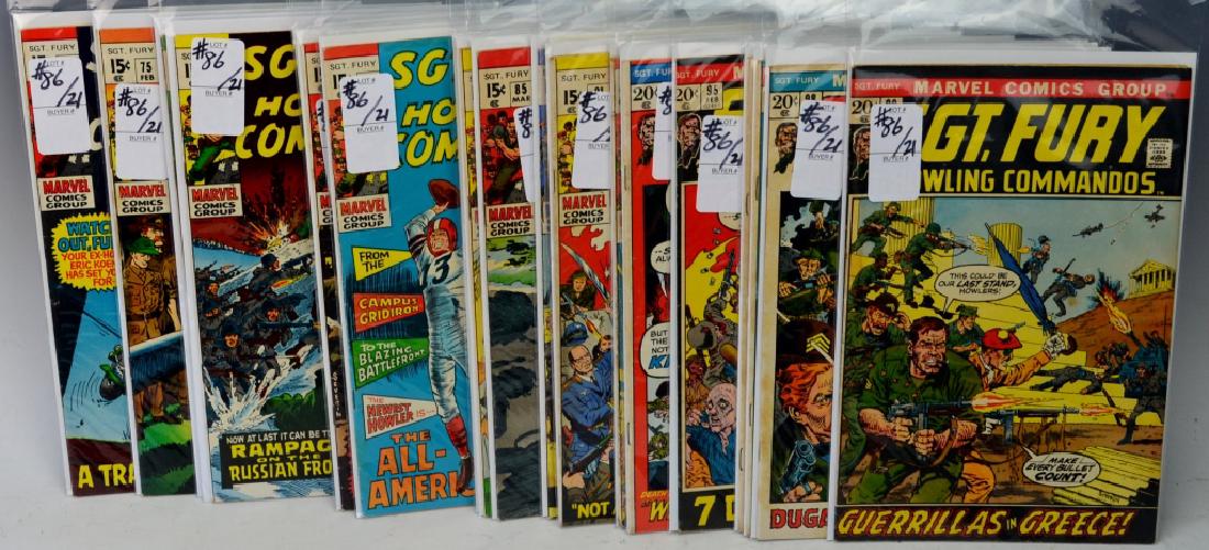 Sgt Fury Silver Age Comics #73-#99 (1 of 6)