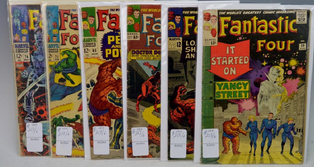 Fantastic Four Silver Age Comic Grouping (1 of 7)