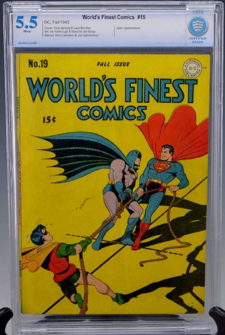 World's Finest #19-1945 Comic (1 of 4)