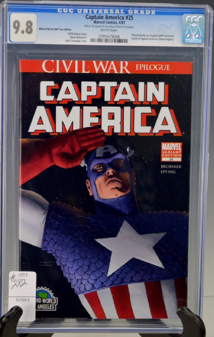 Captain America #25, CGC 9.8 (1 of 4)