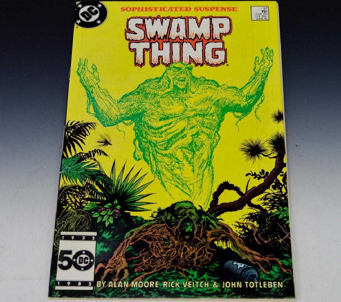 Swamp Thing #37-1985 1st App. of John Constantine (1 of 6)