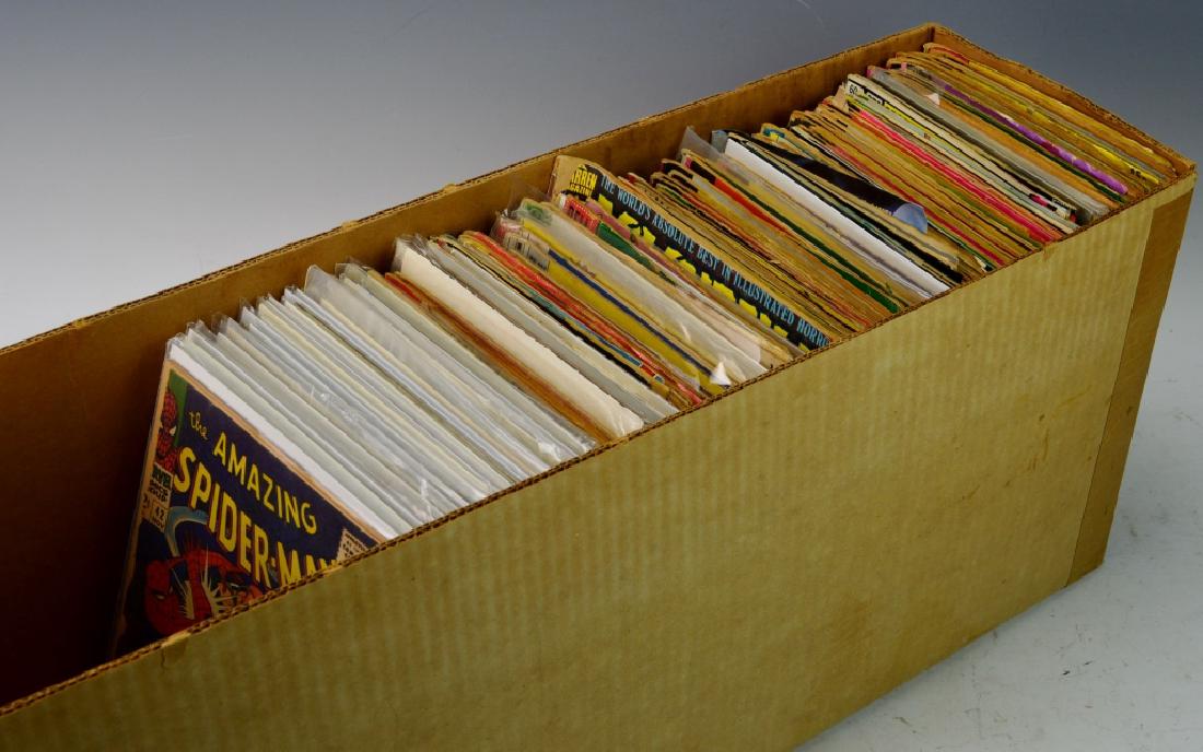 Long Box of over 200 Golden, Silver & Bronze Age (1 of 12)