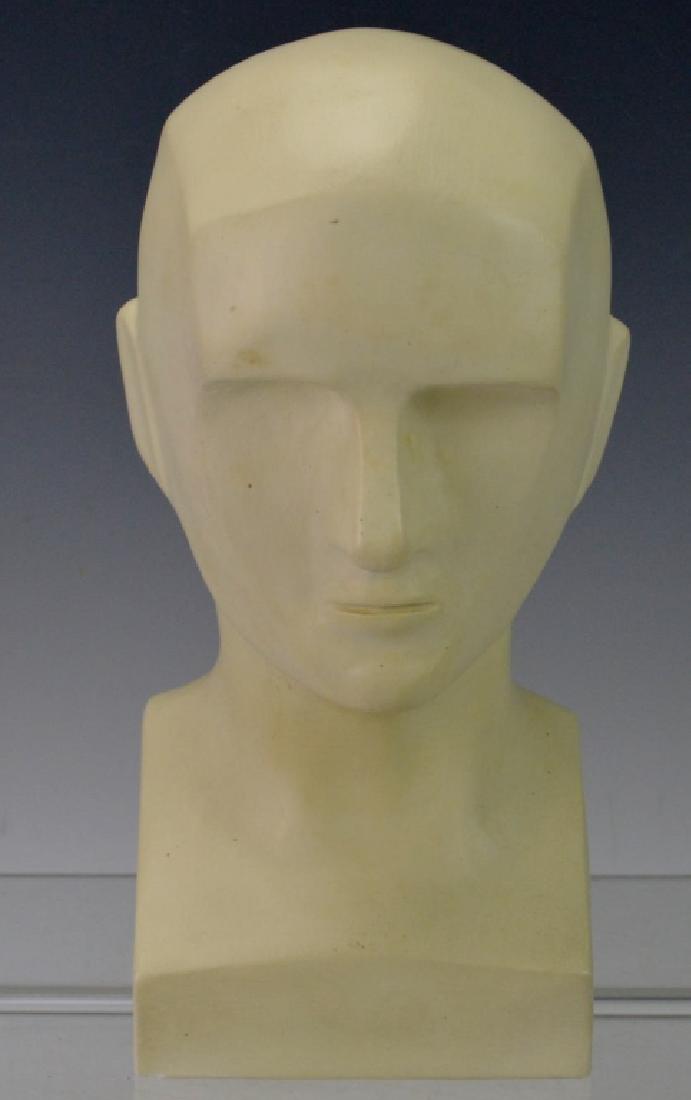 Modern Plaster Bust (1 of 2)