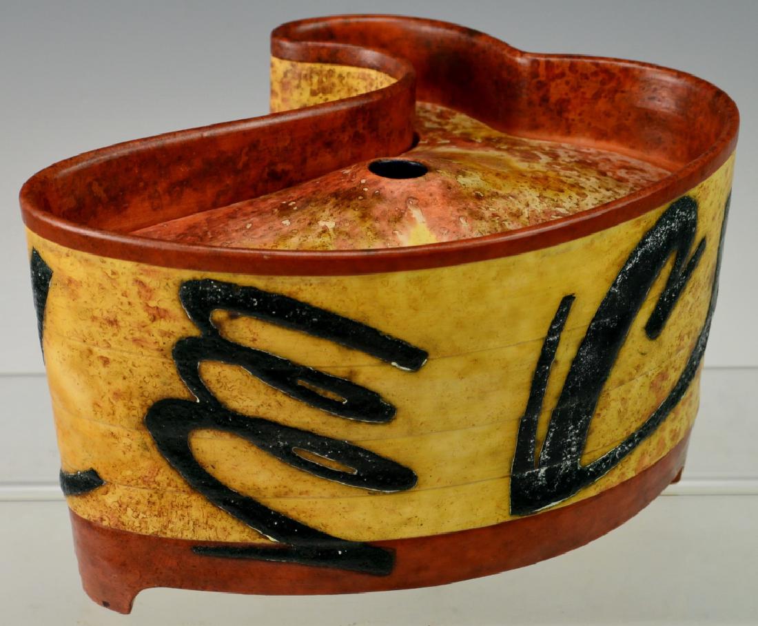 Lawton Art Pottery Lidded Vessel (1 of 5)